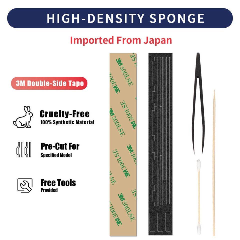 Pre-Cut Custom Light Seal Foam Sponge Adhesive Kits For Nikon F2 F2A ...