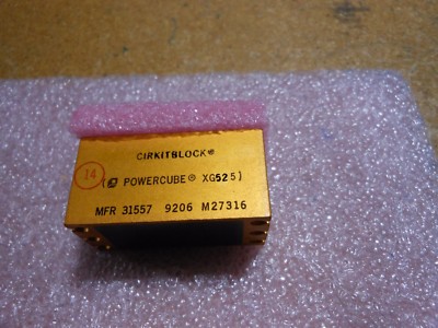 POWERCUBE / NATEL POWER SUPPLY PART # XG525  NSN: 6130-01-053-4350