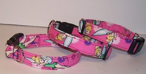 tinkerbell dog collar