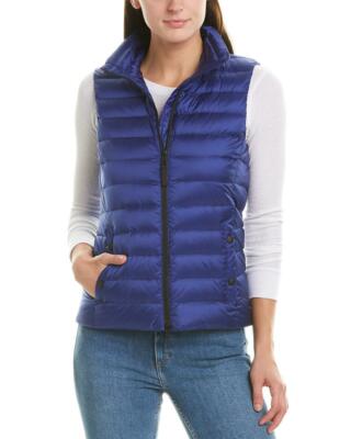 Bogner Fire + Ice Julie Down Vest Women's - Size 40 (US 10) ML - Blue - NEW