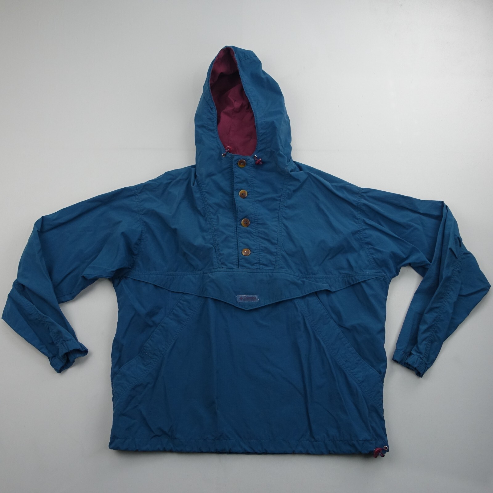 Vintage Columbia Rain Jacket Anorak Windbreaker Women… Gem