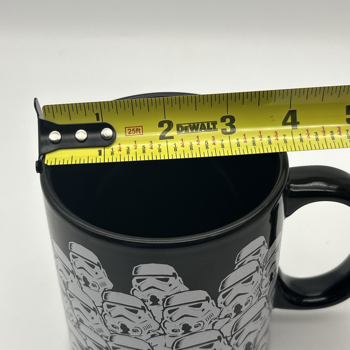 STAR WARS Stormtrooper All Over Print Extra Large Coffee Mug 20 Oz. Disney  Black | eBay