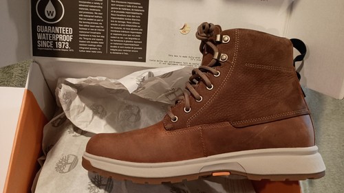 Timberland Atwells Ave Mid Waterproof Boots for Men Size 9 New in Box - Picture 3 of 4