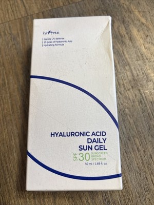 ISNTREE Hyaluronic Acid Daily Sun Gel SPF 30, 50ml/1.69oz 07/08/2027