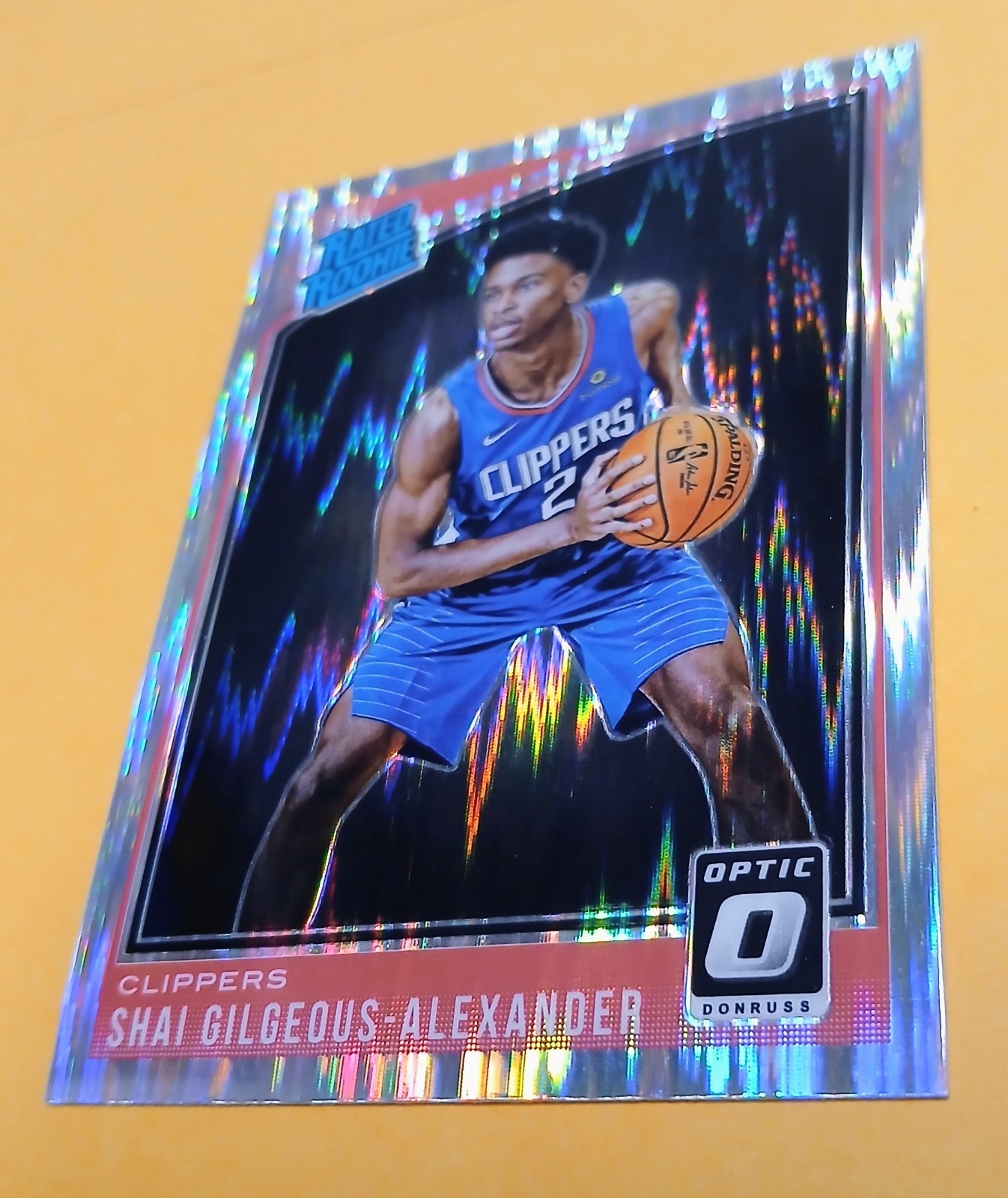 Shai Gilgeous-Alexander 2018 Optic #162 Shock Price Guide - Sports 
