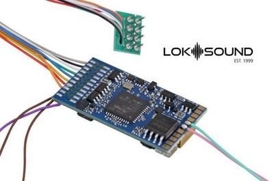 ESU LokSound 5 58420 DCC Sound Decoder ''blank decoder'' 8-pin NEM652 All Scales