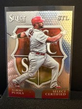 Albert Pujols 2025 Select - Select Certified #15 - St. Louis Cardinals