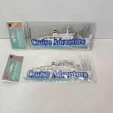 Jolee's Boutique Themed Embellishment-Cruising/Vacation- 2 packs - Sealed