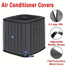 All-Weather Durable Air Conditioner Cover - Easy To Install Outdoor Protector