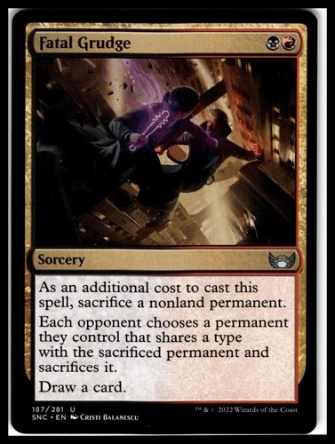 Streets of New Capenna #187 Fatal Grudge