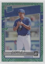 2020 Panini Donruss Optic Choice Green Dragon Prizm 36/84 Shun Yamaguchi #95 0c2