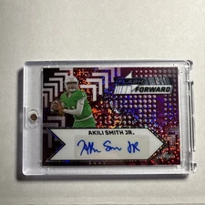 2024 Leaf Eclectic Flash Forward Pink Sparkle PRC Auto Akili Smith Jr. 2/7 Ducks