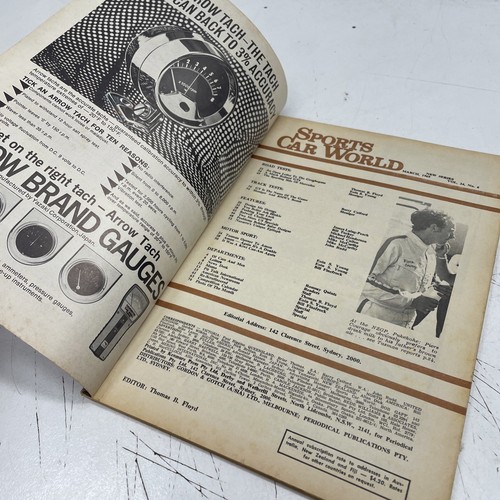 RETRO MANCAVE Magazine Advert Sports Car World 60s Fiat Vignale Bodied 124 - Picture 3 of 12