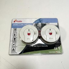 Kidde Rauchmelder Doppelpack Modell 0910UK 10 Jahre Lebensdauer Lithium Stromzellen ER1