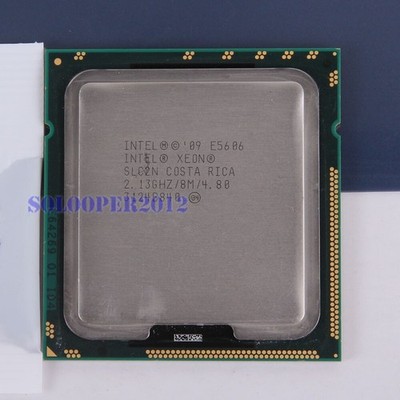     Xeon E5606 LGA 1366 (SLC2N) CPU Processor 2.13 GHz #nm