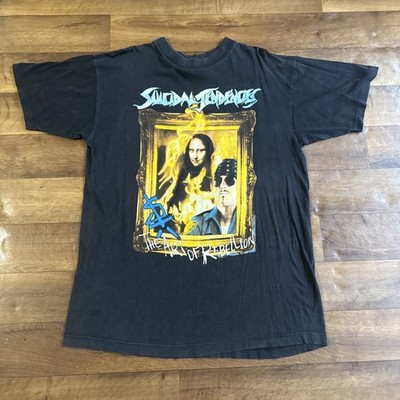 Vintage 1992 Suicidal Tendencies The Art of Rebellion Tour T-Shirt Mens Size L