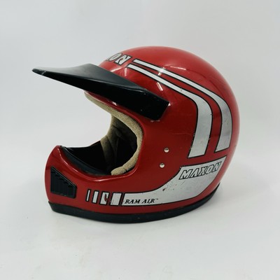 Vtg 1980's Maxon Ram Air Motorcycle /ATV/ Motorcross Helmet Medium