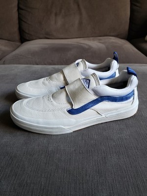 Size 11 - Vans Kyle Walker 2 Off White Leather Shoes Strap - NEW AND UNUSED!