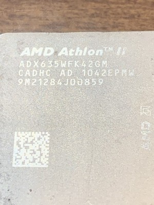 UNTESTED AMD Athlon II X4 635 2.9GHz Quad-Core (ADX635WFK42GM) Processor