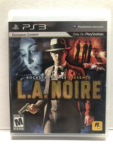 LA Noire (Sony PlayStation 3, 2011) Complete w/ Manual - Tested Working