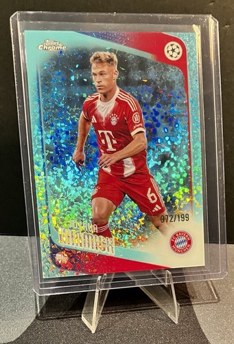 2025-26 Topps Chrome UCC Joshua Kimmich Teal Mini Diamonds /299