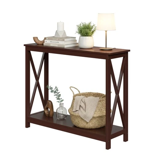 Console Entryway Sofa Table Rectangular Display Table for Living Room Hallway