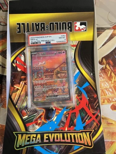 Mew ex 053 Sv: Scarlet & Violet Promo Cards Holo PSA 8