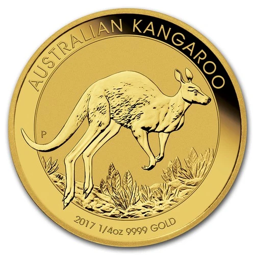 2017 Australian Gold Kangaroo 1/4 oz — photo from the most recent tracked eBay sale