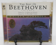 BEST OF BEETHOVEN VOL. 2: SONATA 13 14 - GOLDEN CLASSICS 2-DISC MUSIC CD SET