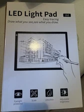 Tracing Light Box for Kids, GZMWON LED Light Pad for Diamond Painting, A4 Light