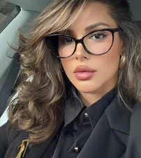  FOXY Women Eyeglasses CAT EYE Clear Lens Shadz  Glasses Oversized GAFAS Fashion