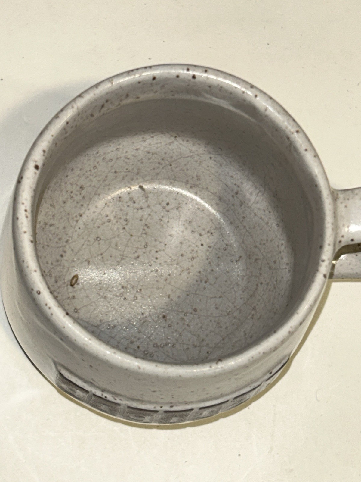 VINTAGE DIGITAL EQUIPMENT CORPORATION DEC LOGO COFFEE MUG BROWN SPECKLE