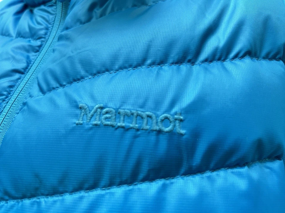 Chaqueta para mujer MARMOT Jena, ligera, 700 relleno talla XL turquesa NUEVA Foto 3 de 4