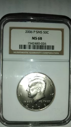 NGC MS68 2006-D Kennedy Half Dollar SMS 50C