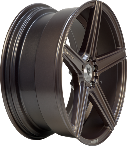 mbDESIGN Felge KV1 9,0x20 Zoll LK 5x112 ET42 ML 75.0 Bronze seidenmatt gepulvert - Bild 4 von 4