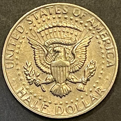 1972 - P Kennedy Half Dollar - vz/stgl - Bild 2 von 2