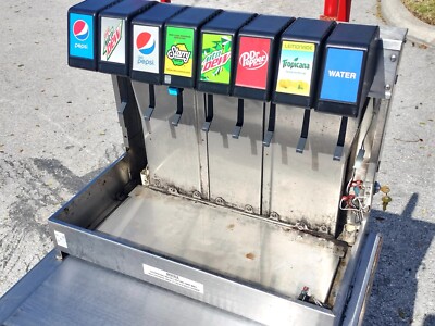 2021 Lancer 2308P 8 Flavor Ice Cooled Soda Drink Dispenser Machine