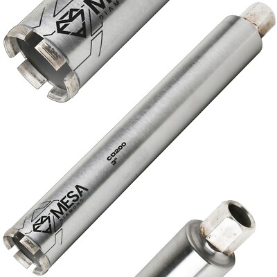 3 inch / 76mm Wet Diamond Core Drill Bit for Concrete Hole Saw MESA DIAMOND PRO