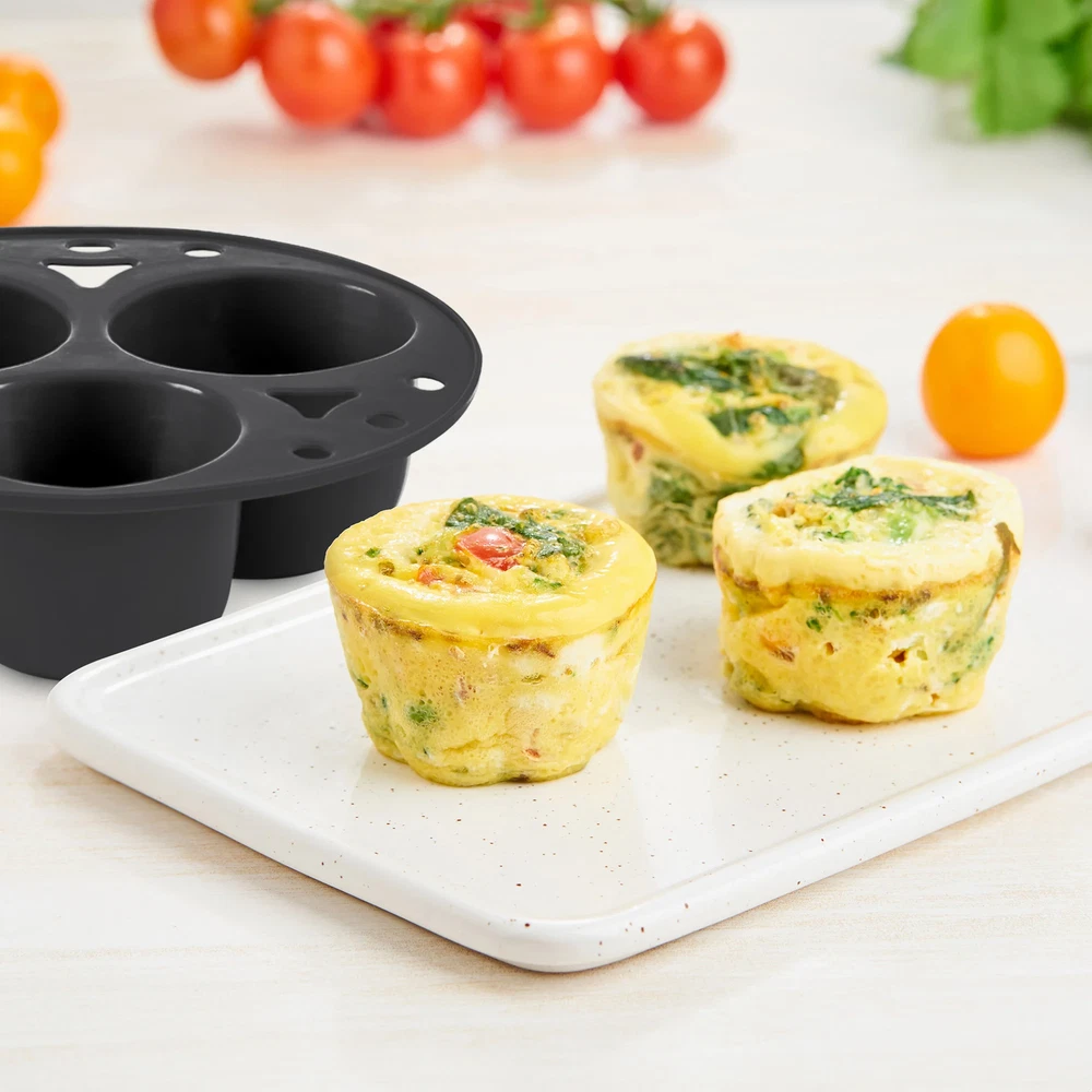 Dash Ultimate Deluxe Egg Cooker with Egg Bite Trays for Easy Breakfast Prep  