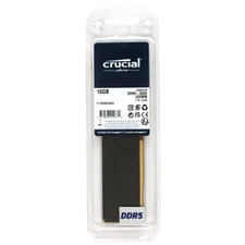 Factory Sealed Crucial DDR5 16GB 5600MHz UDIMM RAM Desktop Memory CT16G56C46U5