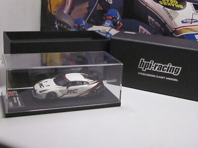 HPi MODELLE - NISSAN NISMO GT-R RC - WEISS - MODELLAUTO IM MASSSTAB 1:43 - SP056999123