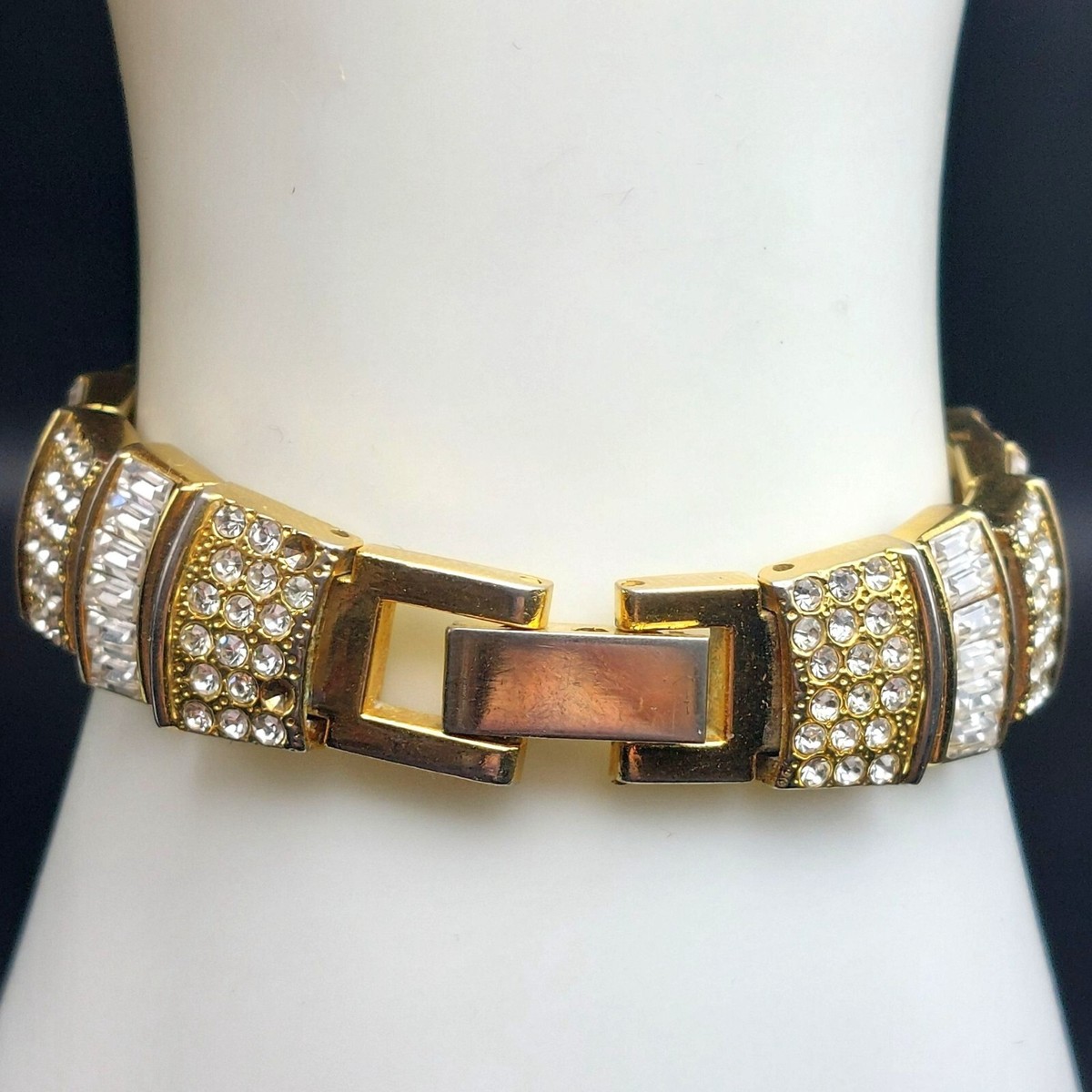Xanadu Gold-Tone Womens Quartz Watch With Rhinestones  display picture 2