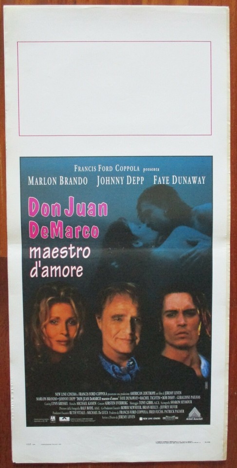 Locandina di Don Juan DeMarco maestro d'amore (1995)