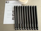 Golf Grip Set x 10 - Standard Budget Grips + Tape and Instructions - Easy DIY