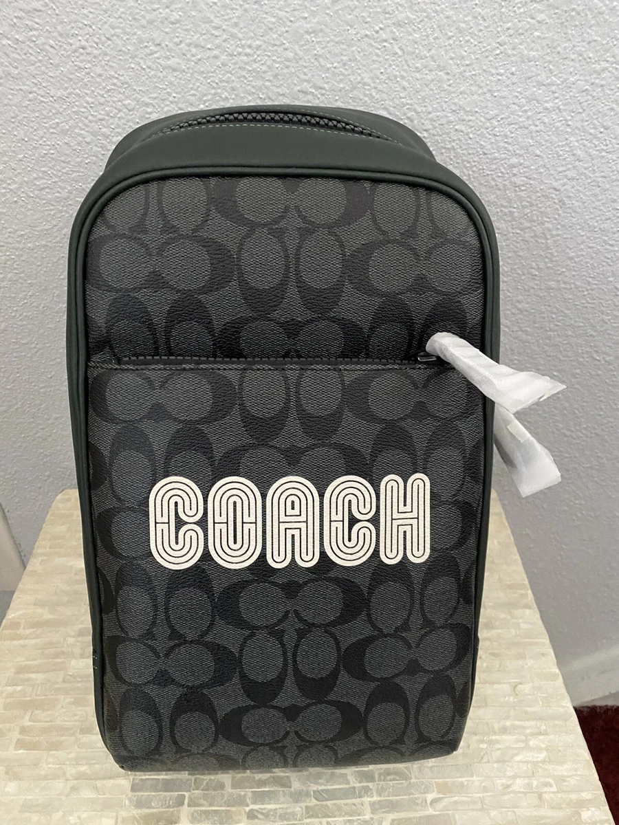 Coach Westway Pack In Colorblock Signature Canvas With Coach Patch CE522 |  eBay