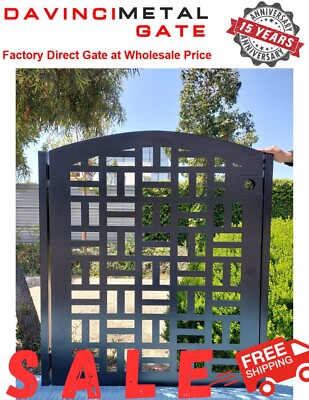 Factory direct steel metal gate | Free US delivery