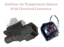 Ambient Air Temperature Sensor & Connector Fits Toyota Lexus  Mitsubishi Dodge &