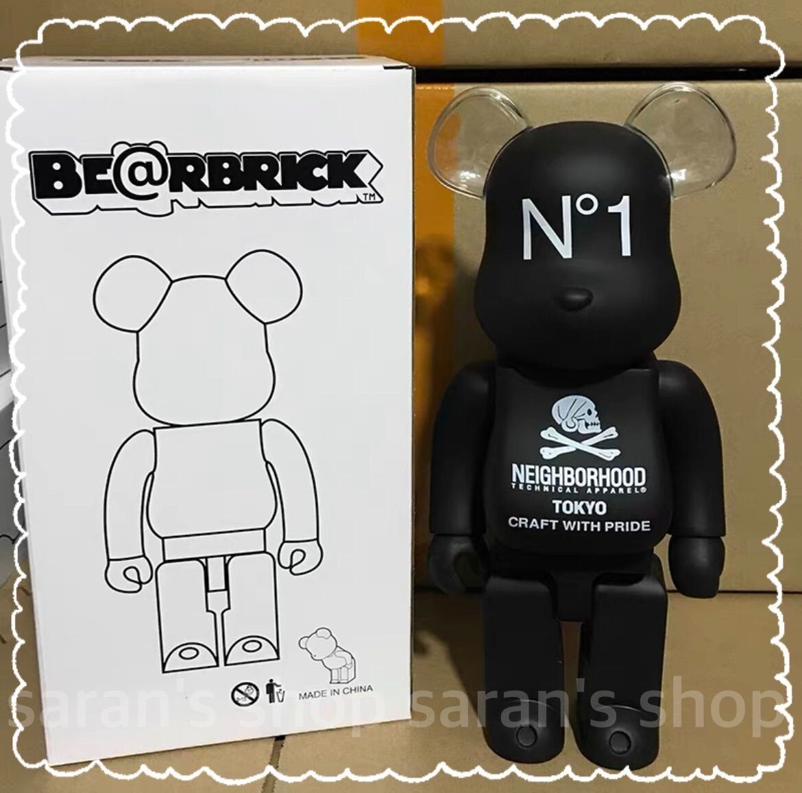 NEIGHBORHOOD - YU BE@RBRICK BBC × NEIGHBORHOOD BE@RBRICK | 100%/400% Bearbrick Billionaire Boys Club X