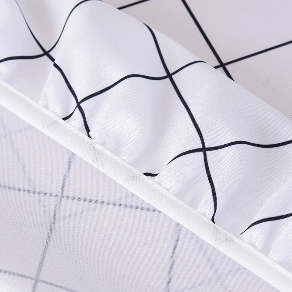 Abstract Marbled Tablecloth Round Washable Waterproof Elastic Fabric New - Image 2 of 4