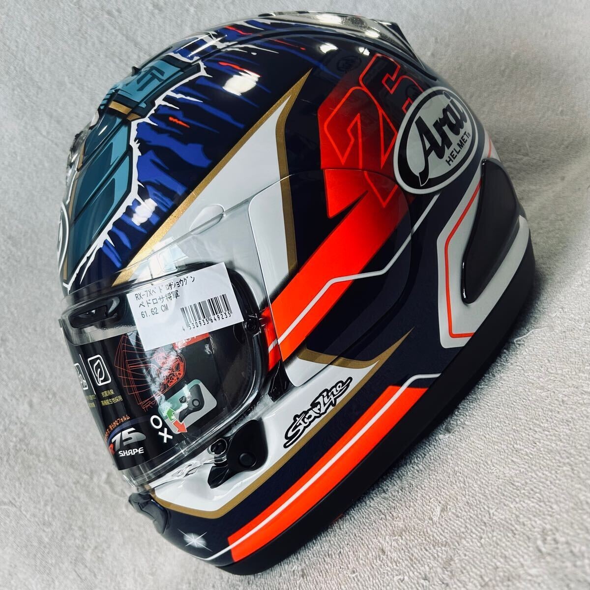 New] Arai Full face helmet RX-7X Corsair-X RX-7V PEDROSA